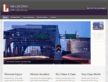 Tablet Screenshot of locontilaw.com